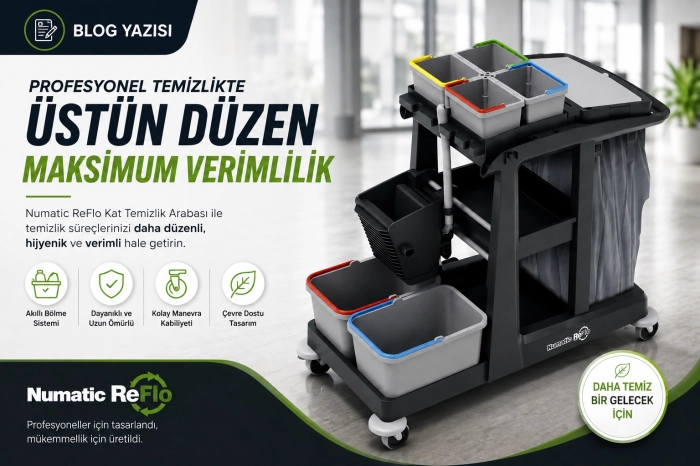 Daha Küçük, Daha Yeşil, Daha Verimli: ECO-Matic EM3 Temizlik Arabasıyla Tanışın