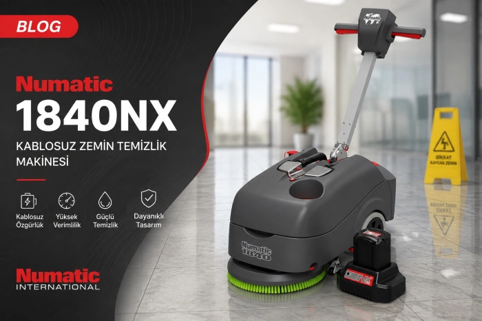 TTB1840NX ile Her Alanda Profesyonel ve Kolay Temizlik